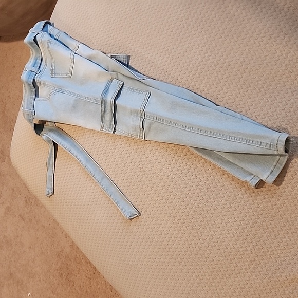 Pink Ivy Cargo Skinny Jeans - Picture 4 of 9